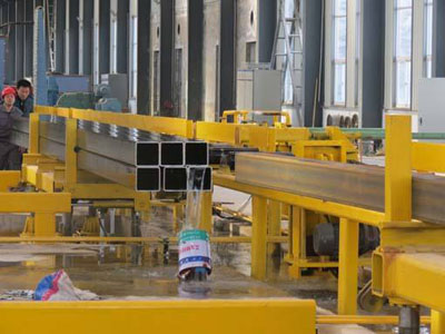 無錫Q235B方管車間展示